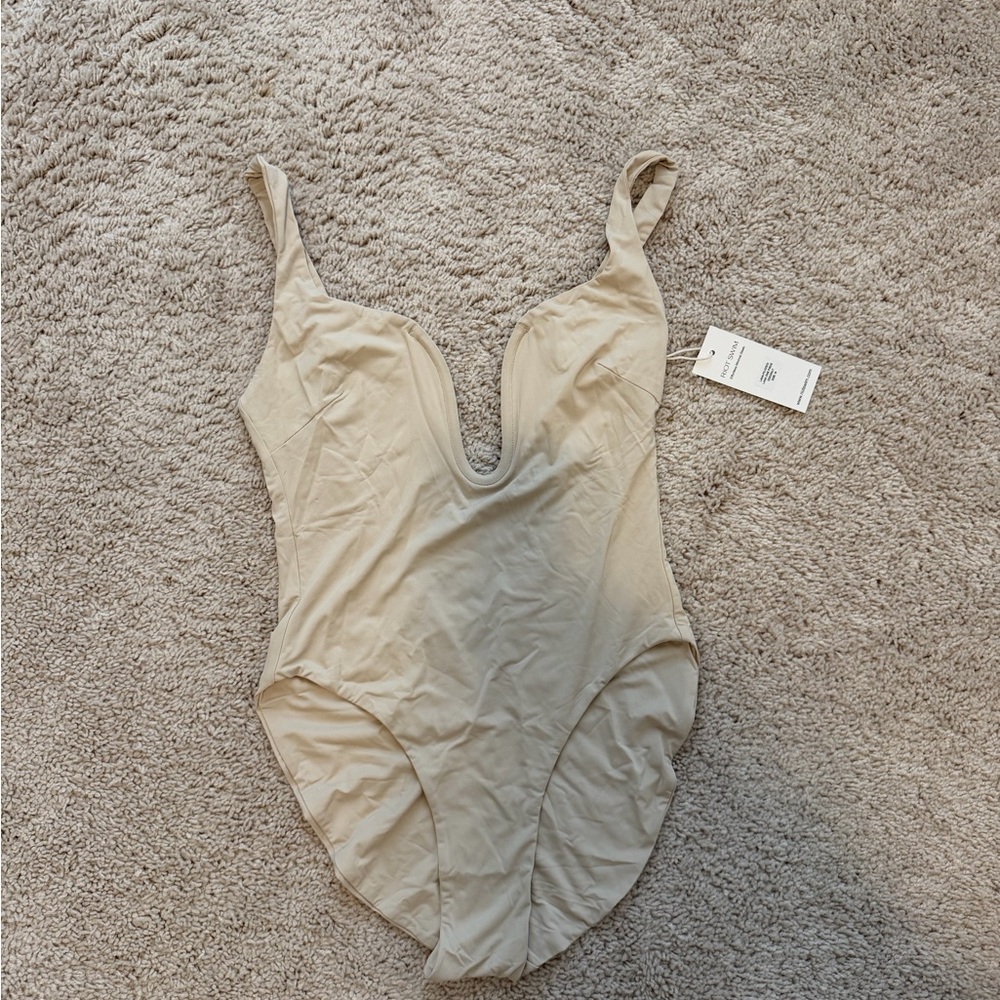 Riot Swim Lana Coconut One Piece Swimsuit - Picture 3 of 5